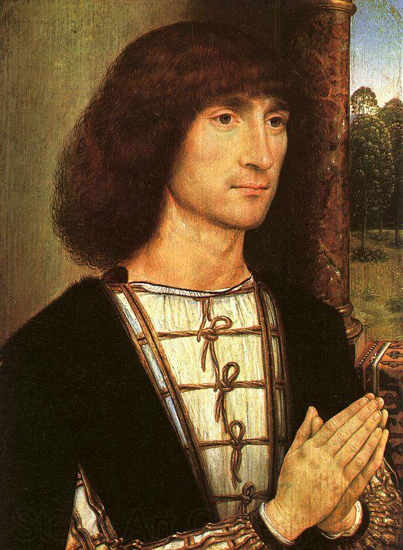 Hans Memling Portrait of a Young Man   www Norge oil painting art